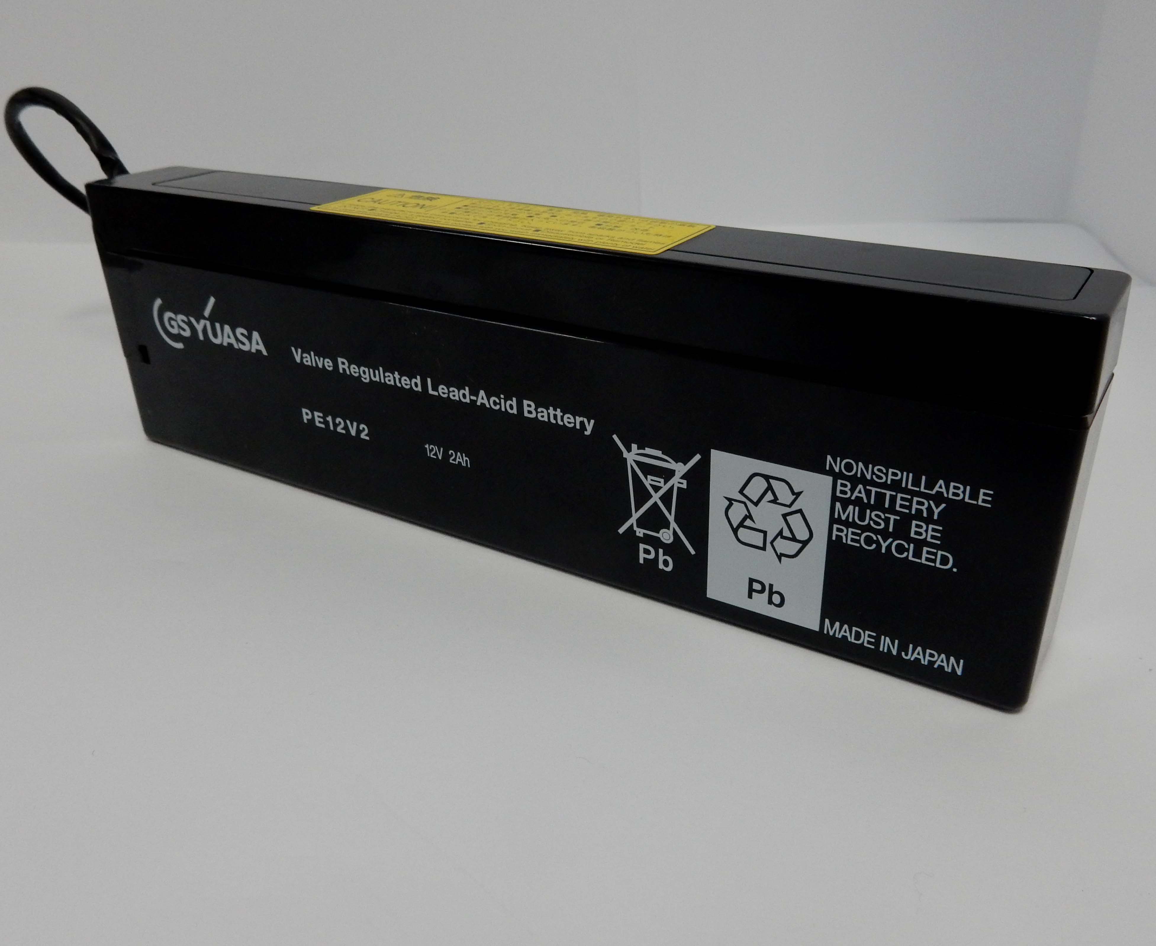 GS YUASA：PE12V2WS/A│電池を探すならバッテリーのプロショップ稲電機